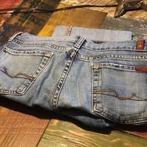 Soft worn 7 for all Mankind Jeans